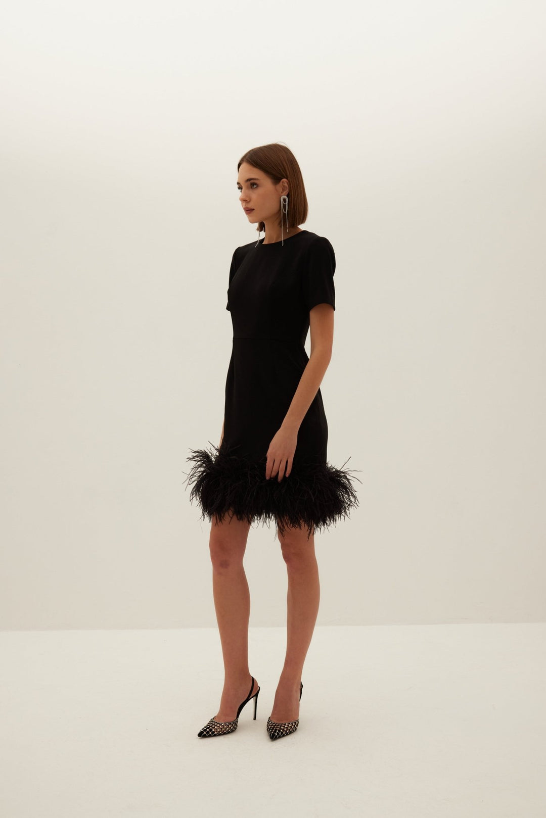 arabella-feather-dress-black-